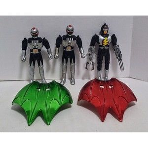 VINTAGE CHAP MEI STELLAR FORCE AND GALAXY FORCE 3 CT. ACTION FIGURE LOT